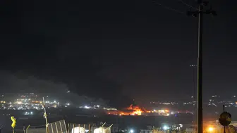 Irak'ta yakıt tesisinde yangın : 30 kişi yaralandı