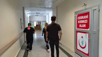 Adıyaman'da elektrik akımına kapılan işçi hastaneye kaldırıldı