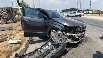 Kahramanmaraş'ta iki hafif ticari araç çarpıştı : 3 yaralı