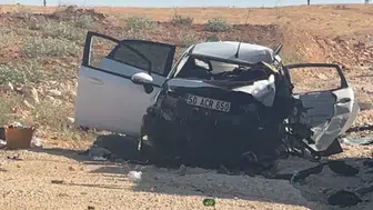 Gaziantep'te feci kaza : 2 kişi öldü, 4 kişi yaralandı