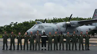 Mehmetçik Senegal'de görevde ! Türk ve Senegalli personelden ortak keşif uçuşu