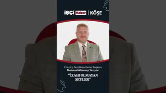 Enerji İş Sendikası Genel Başkanı Altunsoy, kuraklık tartışmalarını ele aldı : 'İzahı olmayan şeyler'