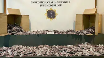 Samsun Atakum'da uyuşturucu operasyonu : 46 bin hap ele geçirildi
