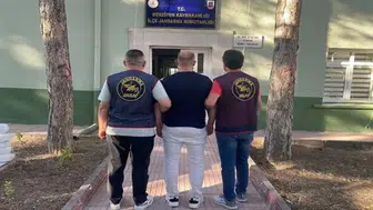 Kırmızı bültenle aranan şüpheli, Amasya'da yakalandı
