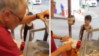 Çocuğu için 2 lahmacun isteyen anneyle tartışmıştı