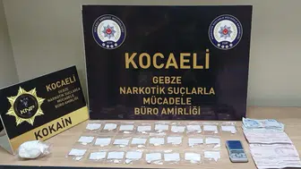 Kocaeli'de uyuşturucu tacirlerine operasyon : 3 tutuklama