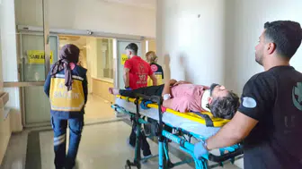 Adıyaman'da iki otomobil çarpıştığı kazada 1 kişi yaralandı
