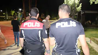 Aksaray'da park ve bahçelerde sıkı denetim