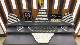 Uşak'ta uyuşturucu operasyonu : 16 tutuklu
