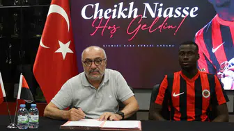 Gençlerbirliği, Cheikh Niasse’yi renklerine bağladı