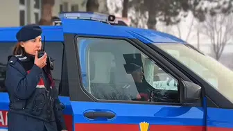 Tokat'ta bir ilk ! İlçe Jandarma Komutanlığı görevine ilk kadın subay atandı