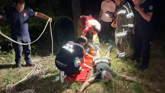 Bursa'da alkollü sürücü 50 metreden aşağı düştü