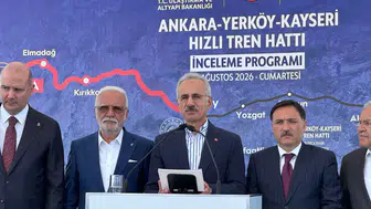 Yerköy-Kayseri YHT Projesi'nin yarısı tamamlandı