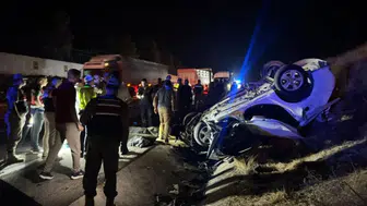 Şanlıurfa'da feci kaza : 3 kuzen öldü, 2 yaralı