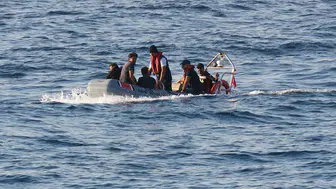 Bodrum açıklarında 2 düzensiz göçmen yakalandı