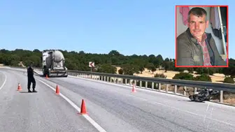 Kütahya'da beton mikseri ile motosiklet çarpıştı : 1 ölü, 1 yaralı