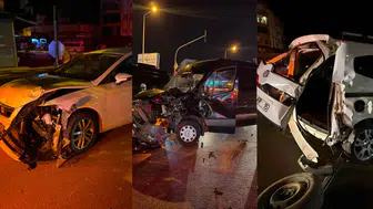 Antalya'da zincirleme kaza : Kazaya sebep oaln sürücü kaçtı