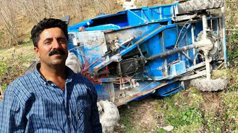 Erzincan'da feci kaza : Patpat aracının altında kalan köy muhtarı hayatını kaybetti
