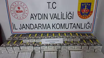 Aydın'da tünelde 20 bin doldurulmuş makaron yakalandı