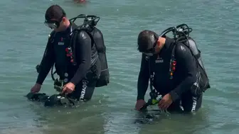 Büyükçekmece'de denizde kaybolan kişi için seferberlik ! Helikopterli arama başladı