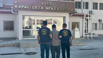 Aydın Söke'de 9 yıl hapis cezası bulunan şahıs yakalandı
