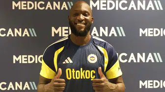 Fenerbahçe'nin yeni golcüsü Lukaku sağlık kontrolünden geçti