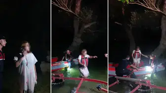 Manavgat Irmağı’nda mahsur kalan kadını itfaiye kurtardı : Ekiplerden özür diledi