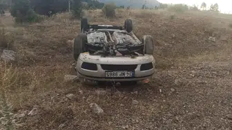 Konya'da hastaneden çıkan sürücü, dakikalar sonra kaza yaptı : 2 yaralı