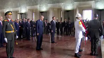 Cumhurbaşkanı Erdoğan 30 Ağustos’ta Anıtkabir’i ziyaret etti