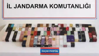 Bilecik'te 107 adet kaçak parfüm ele geçirildi