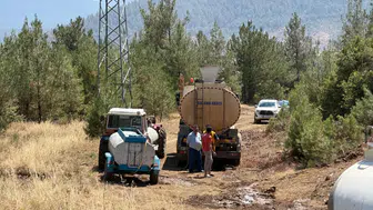Bursa'da çıkan orman yangını büyümeden kontrol altına alındı