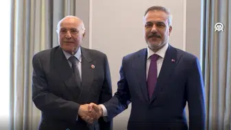 Bakan Fidan, Cezayirli mevkidaşı ile bir arada