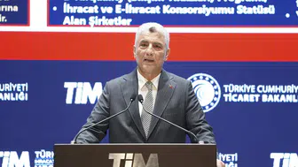 Bakan Bolat, 'Temmuz Ayı Dış Ticaret Verileri Basın Toplantısı'nda