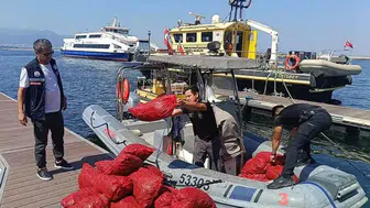 İzmir'de yasa dışı avcılık denetimi