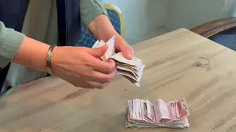 Kırıkkale'de zabıta ekipleri yakaladı : Dilencinin üzerinden 25 bin 190 lira çıktı