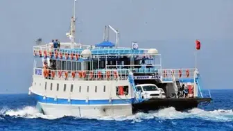 Bodrum'da fırtına : Feribot seferleri iptal edildi