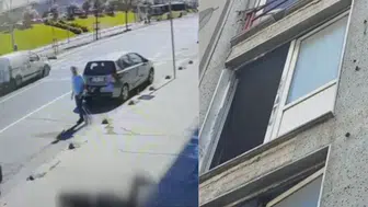 Sultangazi'de genç işçi 3'ncü kattan düştü