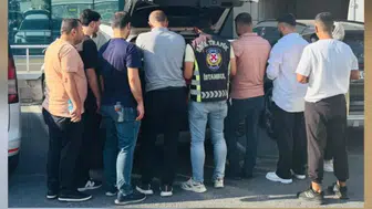 Esenler TEM'de düğün konvoyu trafiği kilitledi : Sürücülere ceza