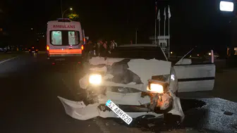 Ordu'nun Ünye ilçesinde zincirleme kaza : 4 yaralı