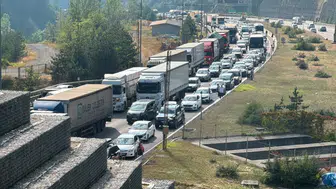 Bolu Dağı Tüneli'nde yangın : Ankara istikameti trafiğe kapatıldı
