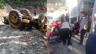 Osmaniye'de iş kazası : Operatör yaralandı