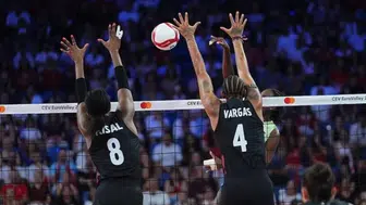 A Milli Kadın Voleybol Takımı’ndan Slovenya karşısında galibiyet