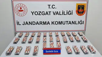 Yozgat'ta uyuşturucu operasyonu : Bin 848 hap ele geçirildi