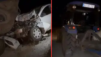 Tokat'ta sürücüler kazayı görsün diye yola saman balyası koyan adama otomobil çarptı