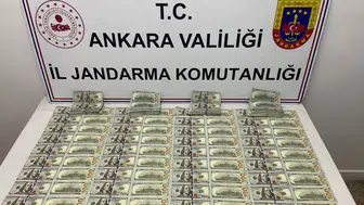 Ankara’da 80 bin dolarlık sahte para operasyonu : 2 gözaltı