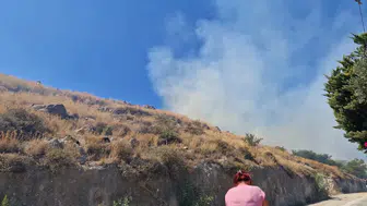 Bodrum’da makilik yangını : Alevlere havadan ve karadan müdahale ediliyor