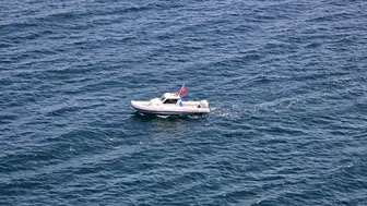 Bursa Mudanya'da toprak kaydı : Kaya parçaları Marmara Denizi'ne kaydı