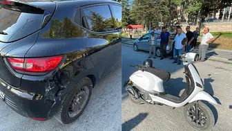 Karaman'da otomobil ile motosiklet çarpıştı : Bir kişi yaralandı