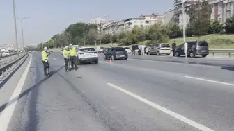 Sultangazi TEM Otoyolu'nda zincirleme kaza