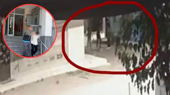 Kayseri'de biber gazlı ve bıçaklı cinayetin görüntüleri ortaya çıktı